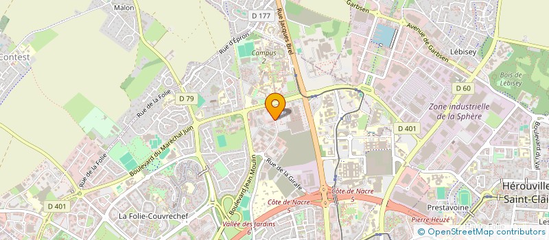 localisation de l'entreprise MONSIEUR SOULEYMAN HASSAN MOHAMED à CAEN