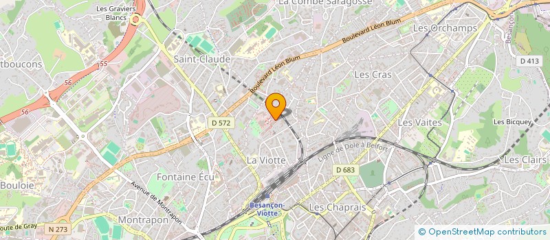 localisation de l'entreprise MONSIEUR SOULEYMAN ISMAEL KHEIRALLAH  BESANCON