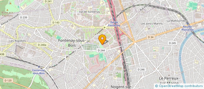 localisation de l'entreprise MONSIEUR SOULEYMAN MADDI à FONTENAY-SOUS-BOIS