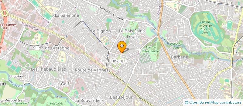 localisation de l'entreprise MONSIEUR SOULEYMANE BAH à ORVAULT