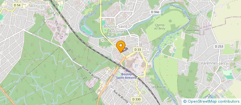 localisation de l'entreprise MONSIEUR SOULEYMANE BAKAYOKO  BOUSSY-SAINT-ANTOINE