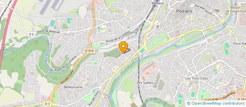 localisation de l'entreprise MONSIEUR SOULEYMANE BALDE  POITIERS