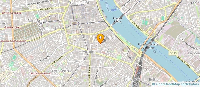 localisation de l'entreprise MONSIEUR SOULEYMANE BARRY  BORDEAUX