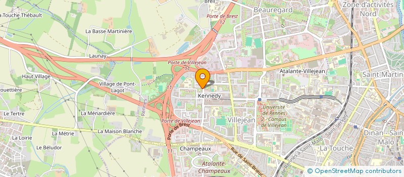 localisation de l'entreprise MONSIEUR SOULEYMANE CISSE  RENNES