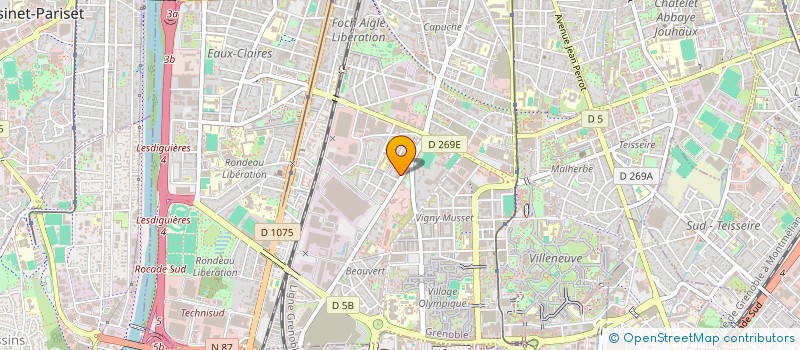 localisation de l'entreprise MONSIEUR SOULEYMANE DAO à GRENOBLE