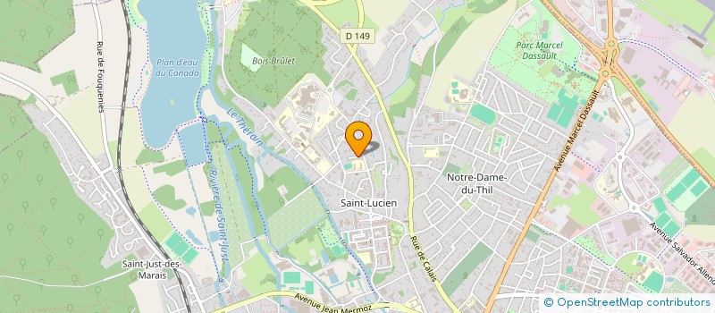 localisation de l'entreprise MONSIEUR SOULEYMANE DEMBELE  BEAUVAIS