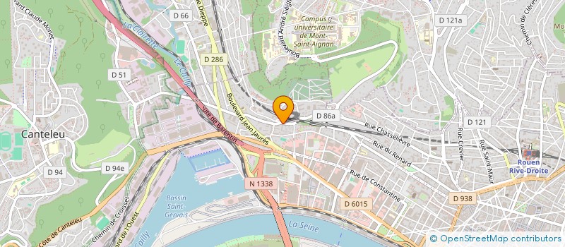 localisation de l'entreprise MONSIEUR SOULEYMANE DIA  ROUEN