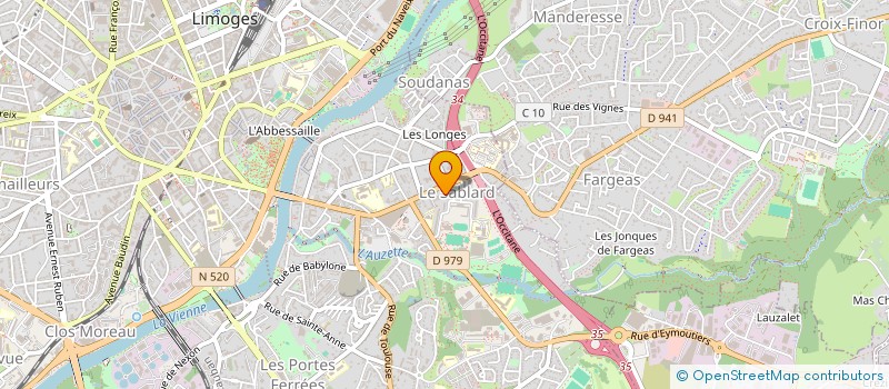 localisation de l'entreprise MONSIEUR SOULEYMANE DIABY à LIMOGES