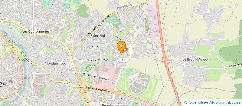 localisation de l'entreprise MONSIEUR SOULEYMANE DIAKHITE  POITIERS