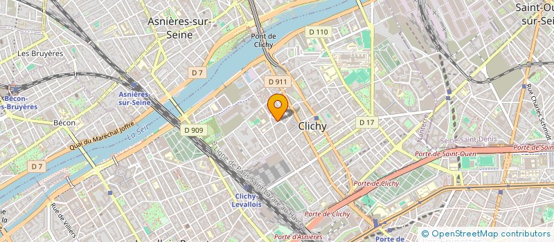 localisation de l'entreprise MONSIEUR SOULEYMANE DIAKHITE à CLICHY