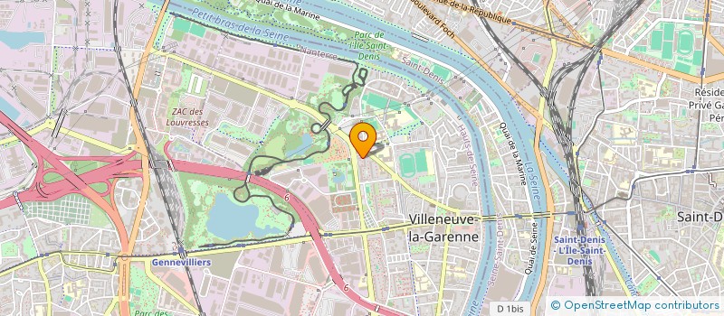 localisation de l'entreprise MONSIEUR SOULEYMANE DIAKITE  VILLENEUVE-LA-GARENNE