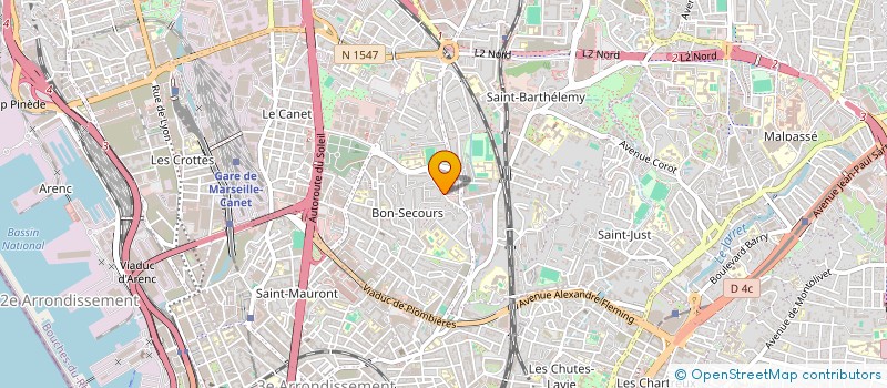 localisation de l'entreprise MONSIEUR SOULEYMANE DIALLO à MARSEILLE