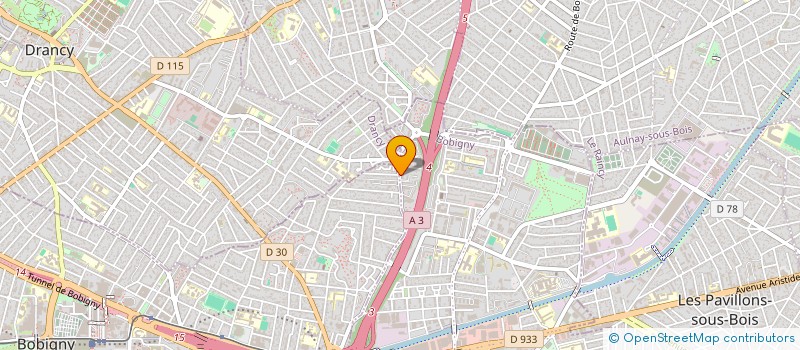 localisation de l'entreprise MONSIEUR SOULEYMANE DIARE  BONDY