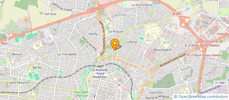 localisation de l'entreprise MONSIEUR SOULEYMANE DIARRA  LA ROCHELLE