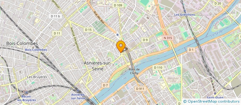 localisation de l'entreprise MONSIEUR SOULEYMANE DOSSO  ASNIERES-SUR-SEINE