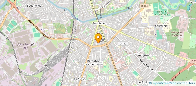 localisation de l'entreprise MONSIEUR SOULEYMANE DOUMBIA  LE MANS