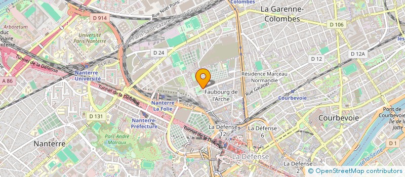 localisation de l'entreprise MONSIEUR SOULEYMANE ENNASRI à COURBEVOIE