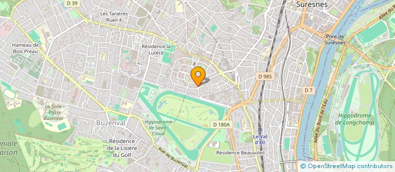 localisation de l'entreprise MONSIEUR SOULEYMANE GUEYE à SURESNES