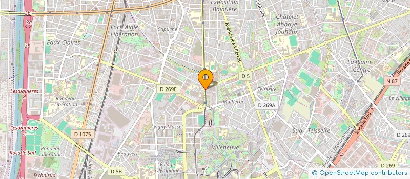 localisation de l'entreprise MONSIEUR SOULEYMANE KONATE  GRENOBLE