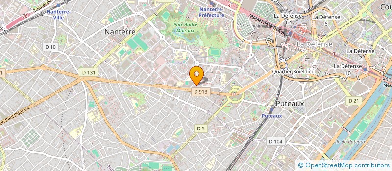 localisation de l'entreprise MONSIEUR SOULEYMANE MOHAMED  NANTERRE