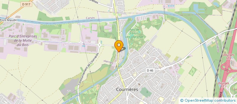 localisation de l'entreprise MONSIEUR SOULEYMANE MOUSSA MEIDANEH  HARNES