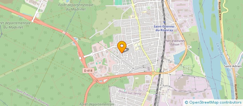 localisation de l'entreprise MONSIEUR SOULEYMANE NDIAYE  SAINT-ETIENNE-DU-ROUVRAY