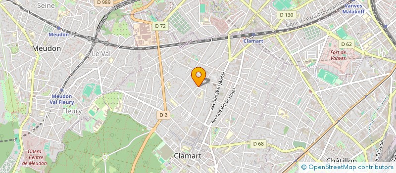 localisation de l'entreprise MONSIEUR SOULEYMANE NIAKATE à CLAMART