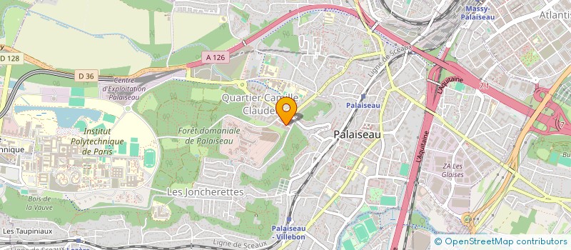 localisation de l'entreprise MONSIEUR SOULEYMANE OUATTARA  PALAISEAU