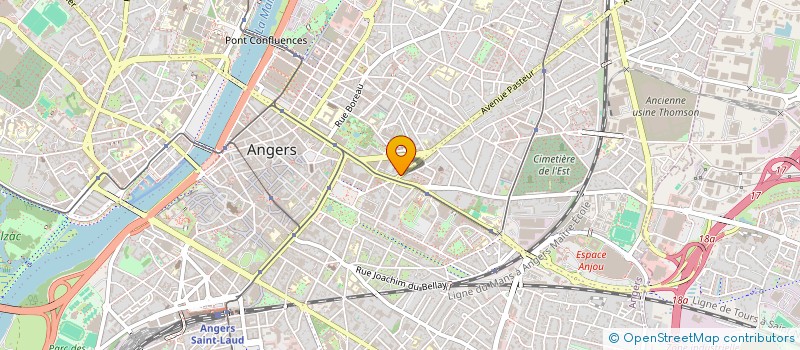 localisation de l'entreprise MONSIEUR SOULEYMANE SAKHO à ANGERS