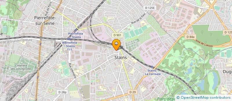 localisation de l'entreprise MONSIEUR SOULEYMANE SAMASSA à STAINS