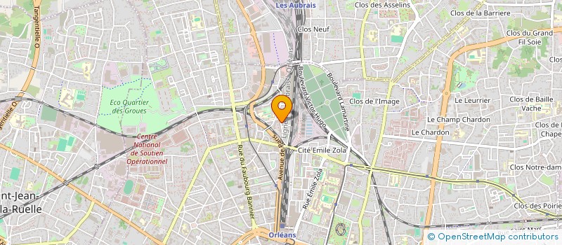localisation de l'entreprise MONSIEUR SOULEYMANE SANGARE à ORLEANS