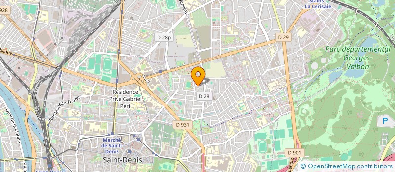 localisation de l'entreprise MONSIEUR SOULEYMANE SANGARE à SAINT-DENIS