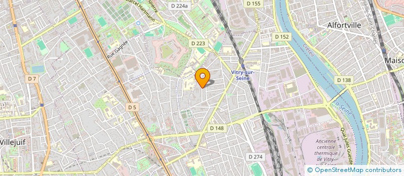 localisation de l'entreprise MONSIEUR SOULEYMANE SARAMBOUNOU  VITRY-SUR-SEINE