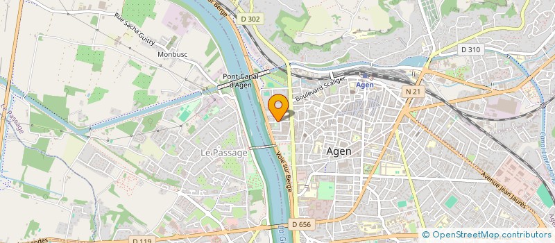 localisation de l'entreprise MONSIEUR SOULEYMANE SIA  AGEN