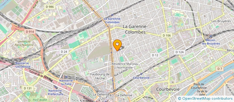 localisation de l'entreprise MONSIEUR SOULEYMANE SISSAKO à LA GARENNE-COLOMBES