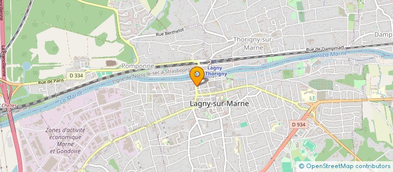 localisation de l'entreprise MONSIEUR SOULEYMANE SOUMARE  LAGNY-SUR-MARNE