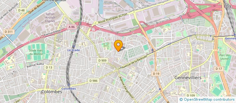 localisation de l'entreprise MONSIEUR SOULEYMANE SY  ASNIERES-SUR-SEINE