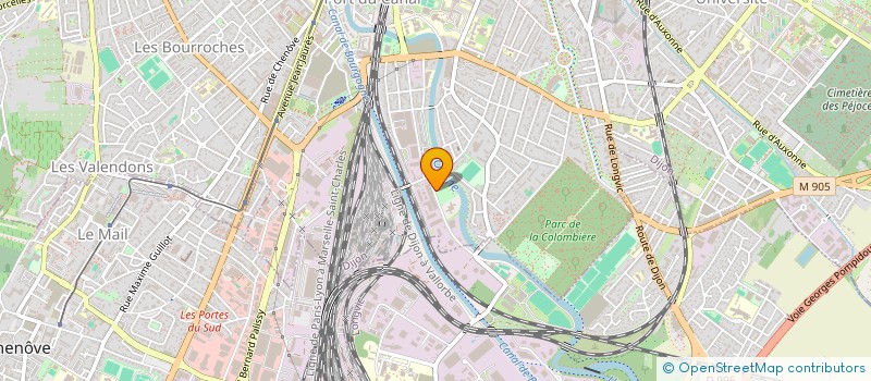 localisation de l'entreprise MONSIEUR SOULEYMANE TAHIR  DIJON