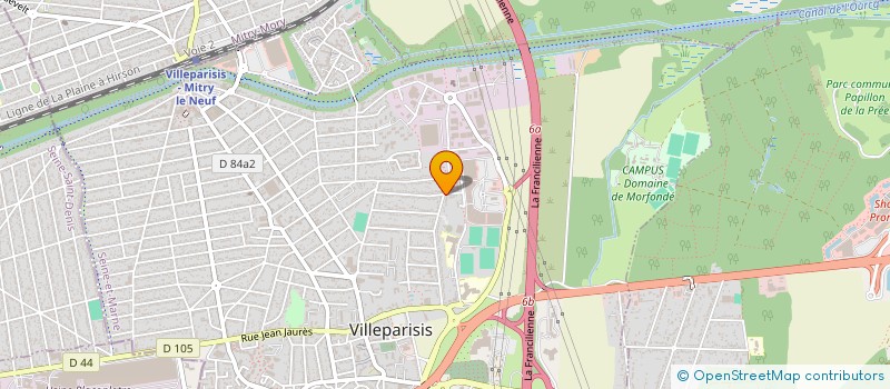 localisation de l'entreprise MONSIEUR SOULEYMANE TOURE  VILLEPARISIS