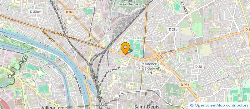 localisation de l'entreprise MONSIEUR SOULEYMANE TRAORE  SAINT-DENIS