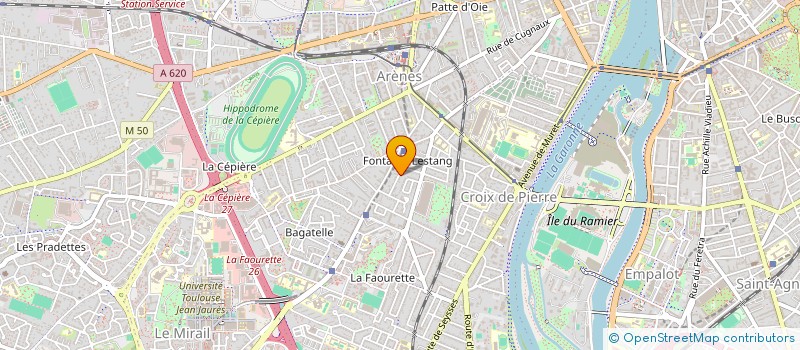 localisation de l'entreprise MONSIEUR SOULEYMANE WOROFANA  TOULOUSE