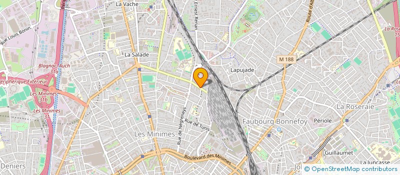 localisation de l'entreprise MONSIEUR SOULIM DAOURBEKOV à TOULOUSE