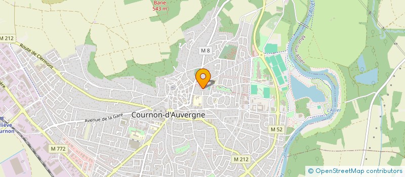 localisation de l'entreprise MONSIEUR SOULIM TUKAEV  COURNON-D'AUVERGNE