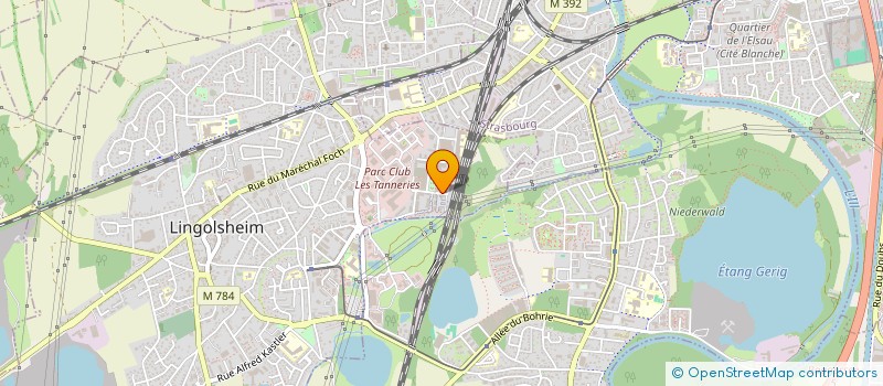 localisation de l'entreprise MONSIEUR SOULTAN MIRZAYEV  LINGOLSHEIM