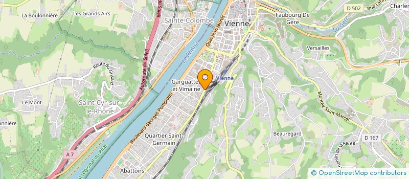 localisation de l'entreprise MONSIEUR SOULTOINE TOILIBOU à VIENNE