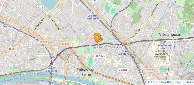 localisation de l'entreprise MONSIEUR SOULYMANE SAMASSI  EPINAY-SUR-SEINE