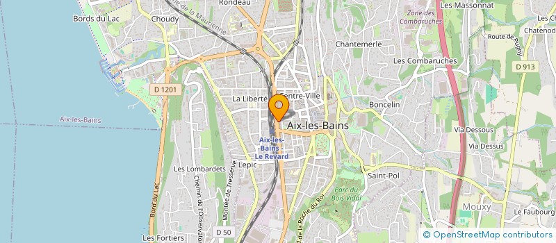 localisation de l'entreprise MONSIEUR SOUMAILA COULIBALY à AIX-LES-BAINS