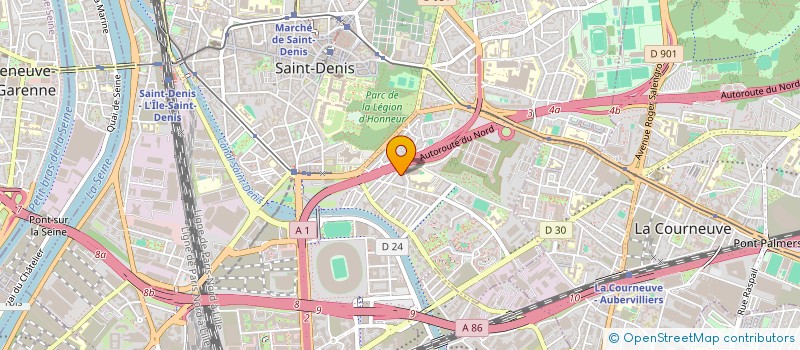 localisation de l'entreprise MONSIEUR SOUMAILA DIAOUNE à SAINT-DENIS