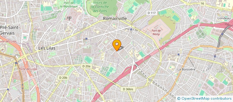localisation de l'entreprise MONSIEUR SOUMAILA KANE à ROMAINVILLE