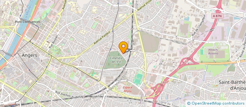 localisation de l'entreprise MONSIEUR SOUMAILA MAGASSA à ANGERS